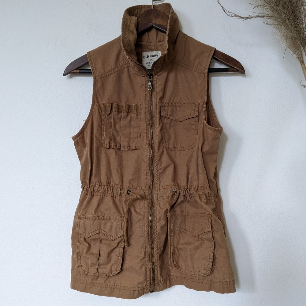 Old Navy Women's Utility Vest X-small - Picture 1 of 13